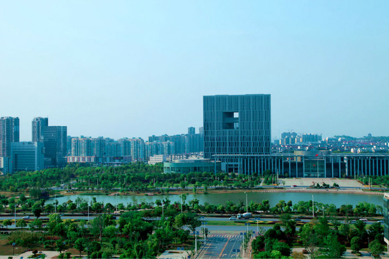鎮江市行政中心噴涂聚氨酯硬泡工程